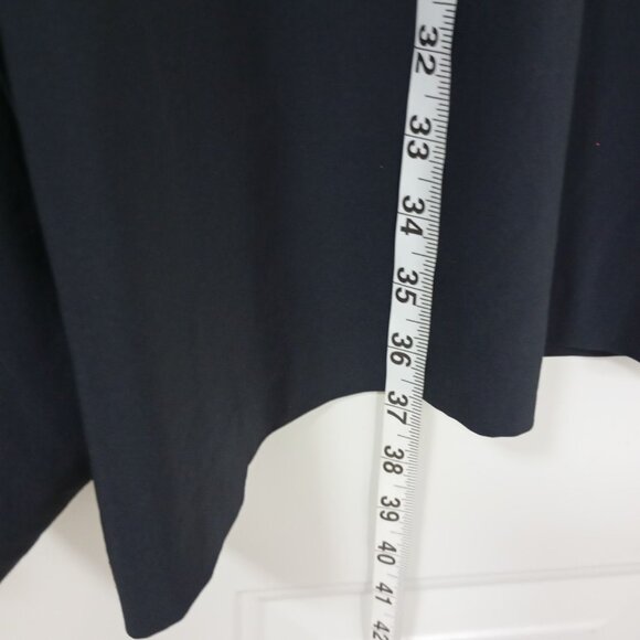 INC International Romper Black Sleeveless Drawstring Waist Button Front Women XL - Picture 10 of 13